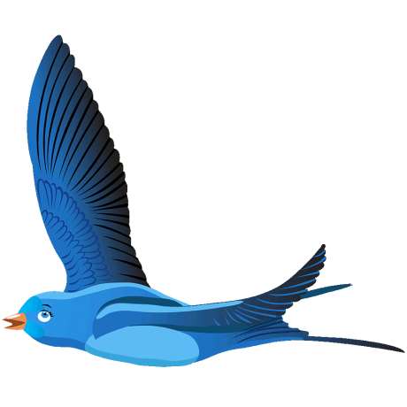 Blue_Bird_Cartoon_Transparent_Clip_Art_PNG_Image